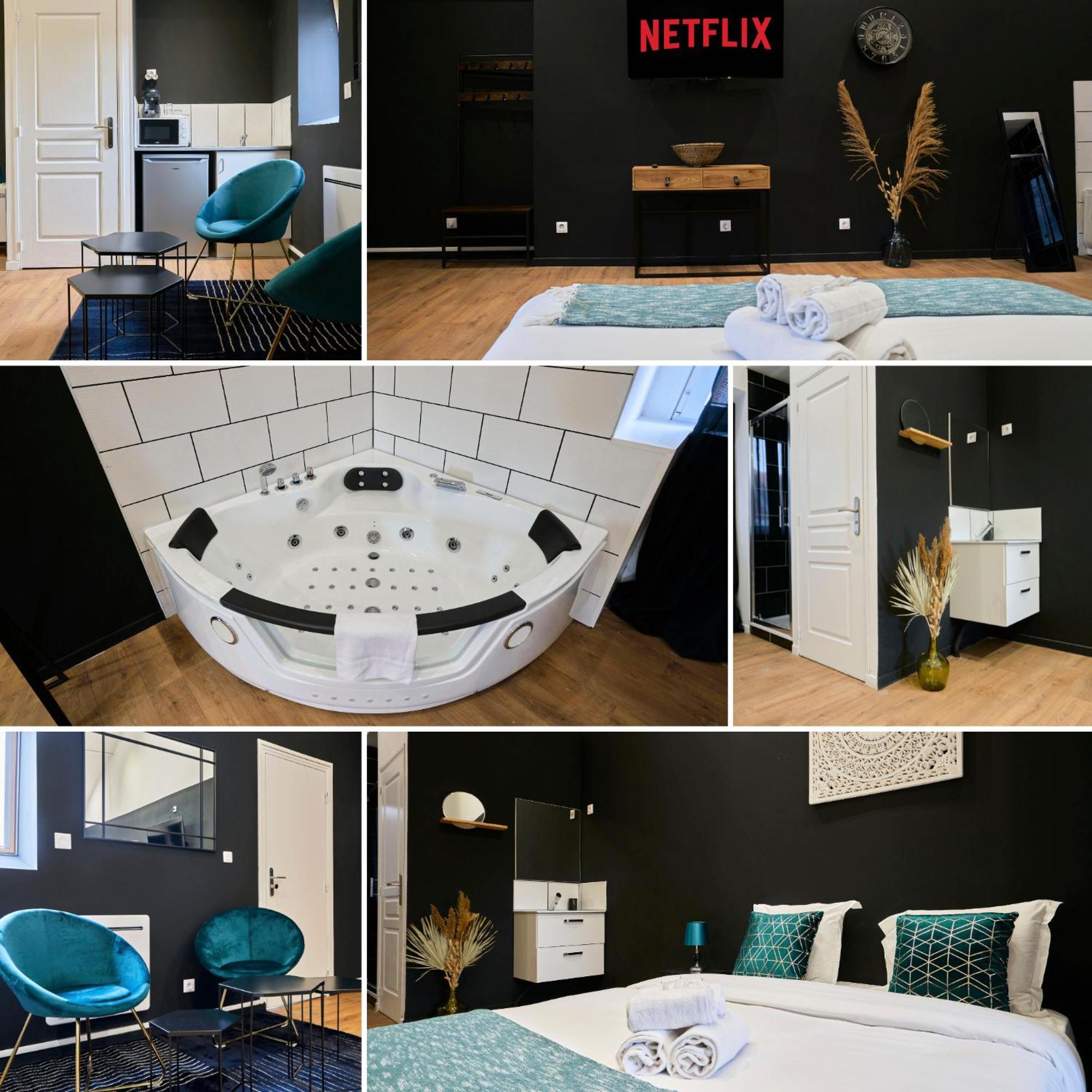 Апартаменты Ng Prestige - Lille L Roubaix Trichon - Balneo - Netflix - Wifi Экстерьер фото